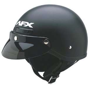  AFX FX 7 Solid Half Helmet XX Large  Black Automotive