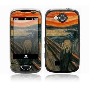 The Scream Design Protective Skin Decal Sticker for Samsung Reality 