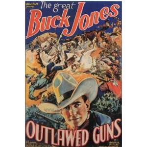  Outlawed Guns Poster Movie B 27x40