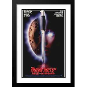  Friday the 13th Part 7   20x26 Framed and Double Matted Movie 