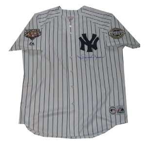  Autographed Mariano Rivera replica home New York Yankees 