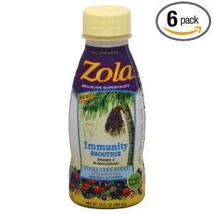 Zola Immunity Smoothie, 12 ounces (Pack of6)  Grocery 