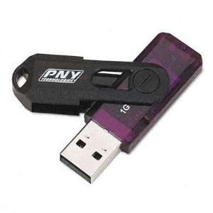  o PNY Technologies o   Mini Attache´ USB Flash Drive, 1GB 