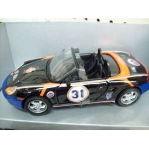   YORK METS MIKE PIAZZA PORSCHE BOXSTER CAR 31 SCALE 124 Toys & Games