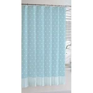  Bambini Collection  Stars Dots and Lines Shower Curtain 