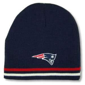   PATRIOTS OFFICIAL EMBROIDERED LOGO BEANIE CAP HAT