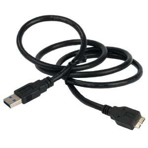  Premium USB 3.0 Cable 3 FT Super Speed A Male to Micro B 