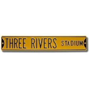  Three Rivers Stadium Authentic Street Sign Sports 