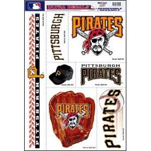  Set of Team Window Clings Pittsburgh Pirates Sports 