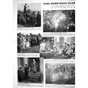  1930 KING NADIR KHAN AFGHAN KABUL MACONACHIE SMIR BOKHARA 