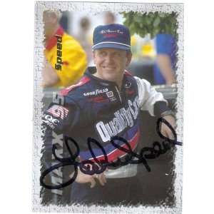 Lake Speed Autographed/Hand Signed Trading Card (Auto Racing) Maxx 