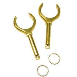    Outcast Sporting Gear Oar locks Small Brass