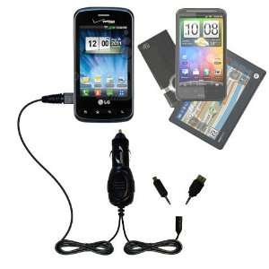  Double Car Charger with tips including a tip for the LG 