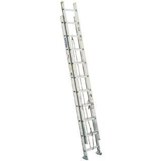   Ladder AE4240 225 Pound Duty Rating Aluminum Extension Ladder, 40 Foot