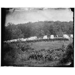   Pennsylvania. Camp of the 50th Pennsylvania Infantry