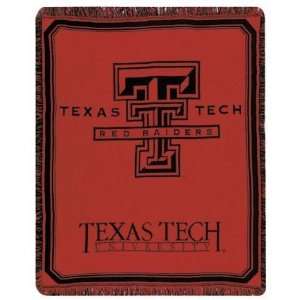  Texas Tech University Red Raiders Afghan Throw Blanket 48 