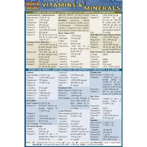  BarCharts  Inc. 9781572228238 Vitamins amp; Minerals  Pack 