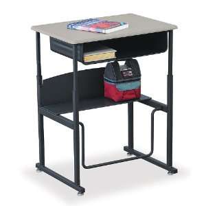  Safco 36W AlphaBetter Standup Desk with Book Box and High 
