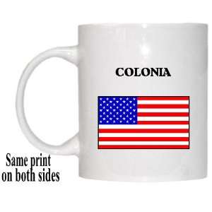  US Flag   Colonia, New Jersey (NJ) Mug 