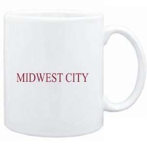  Mug White  Midwest City  Usa Cities