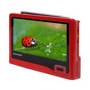  Eviant T7 02 7 Inch Handheld LCD TV  Red Electronics