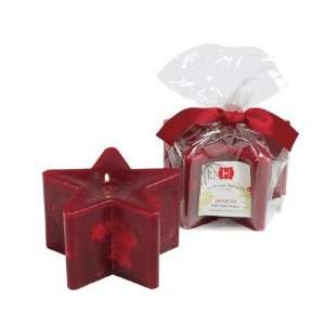 HOLIDAY PERFUMED STAR CANDLE 5 X 3 1/2 