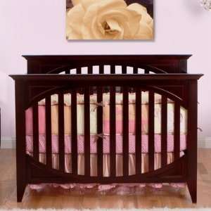  Isabella 4 in 1 Convertible Crib in Cherry with Toddler Bed 