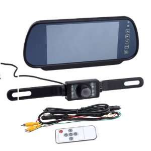   Backup Parking Mirror Monitor + Camera + Remote Control Car