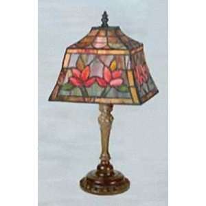  12 in. Table Lamp with Tiffany Shade