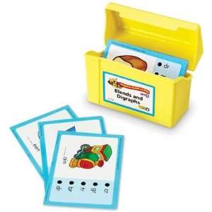   Blends and Diagraphs (Hot Dots Phonics Flash Cards)