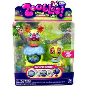  Zoobles Toy Petagonia Animal Mini Figure 2 Pack #21 