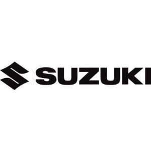 Factory Effex Die Cut Sticker   12/Suzuki Black 