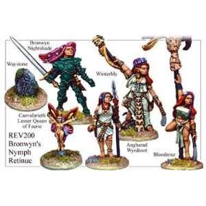  28mm Fantasy   Elves Bronwyns Nymph Retinue (6) Toys 