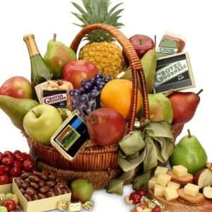   Cheese and Fruit Gift Basket  Grocery & Gourmet Food