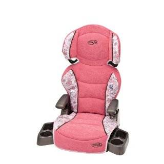  Evenflo Big Kid Booster Car Seat, Colonnade Red Baby