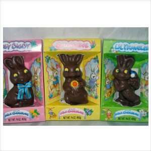 Chocolate Easter Bunnies   A Case of 24  Grocery & Gourmet 