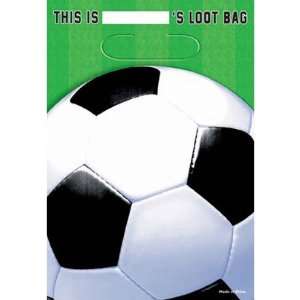  Soccer Loot Bags 8ct Toys & Games
