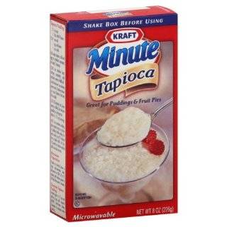Kraft Minute Tapioca, 8 Ounce Boxes (Pack of 6)  Grocery 