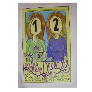  The Breeders Handbill Poster