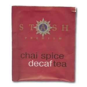   Decaf Chai Spice Tea  10 Teabags  Grocery & Gourmet Food