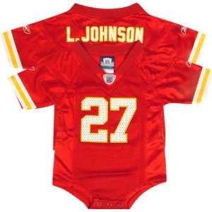  Larry Johnson Red Reebok NFL Kansas City Chiefs Infant 