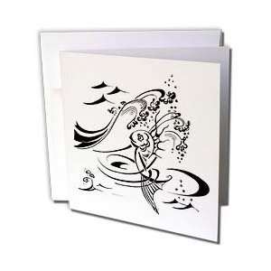  Milas Art Aquatic   Fairy Tail Fish   Greeting Cards 12 