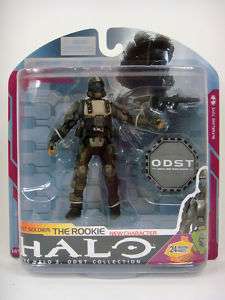 Mcfarlane Halo 3 ODST Soldier The Rookie Green  