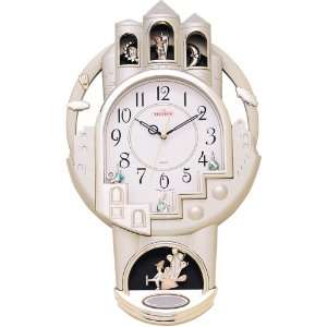  Dream Castle Motion Musical Wall Clock