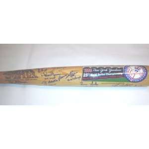 1999 New York Yankees Autographed World Series Champions Team Signed 