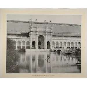  1893 Chicago Worlds Fair Manufactures Building Boats 