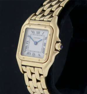 Ladies CARTIER Panther 18k Yellow Gold Watch  