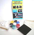 Heat Cure Liquid Leather & Vinyl Repair Kit Fix Rips Burns Sofa, Car 