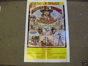 Buffalo Bill & the Indians 1976 Paul Newman 1 Sheet  