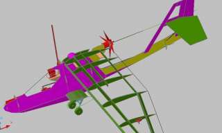 Swan plane RC model plan for FPV  